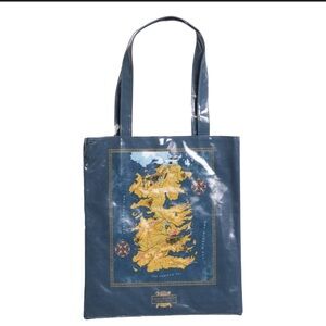 Game of Thrones Studio Tour with Map Tote/Purse. Size 10x10. NWT
